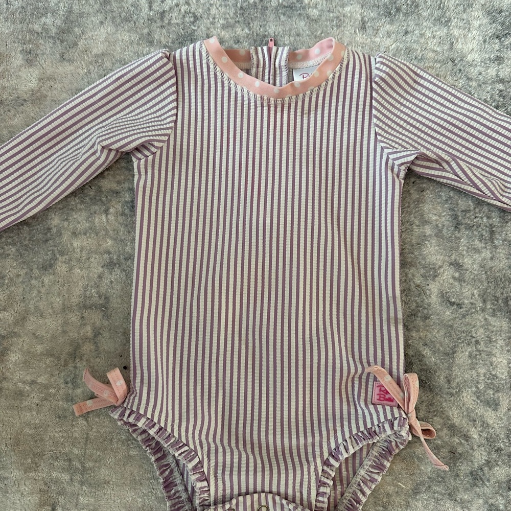 Ruffle Butts Girl Swimsuit 12-18months